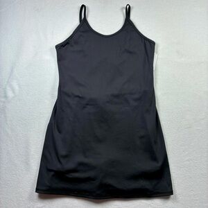 Aeropostale Flex Scoop Neck Tennis Skort Dress Black Large NWT Sporty stretch